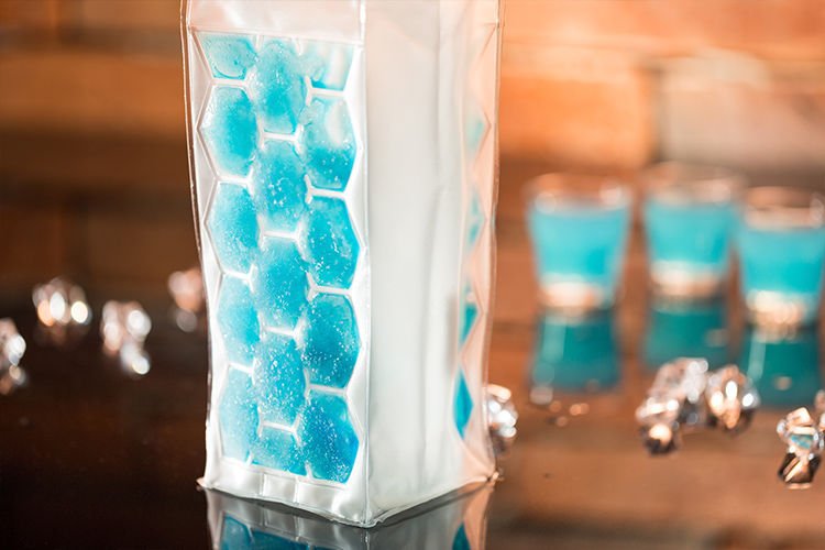 Pudeļu dzesētājs, soma - zila