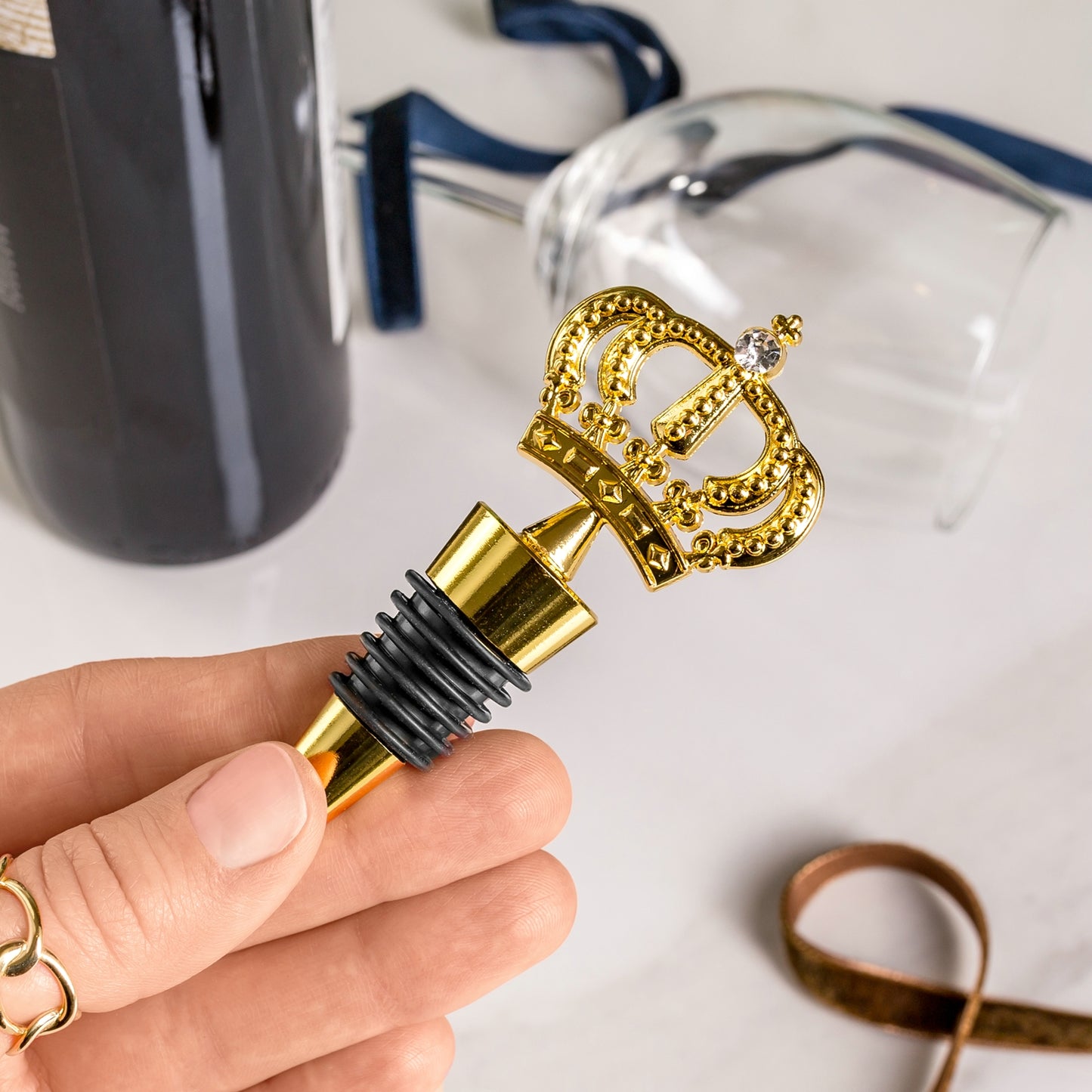 Zelta kroņa vīna aizbāznis