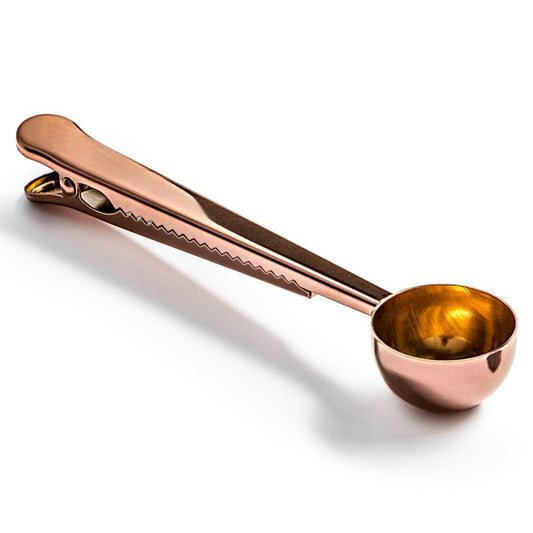 Kafijas karote ar maisa klipsi 2in1