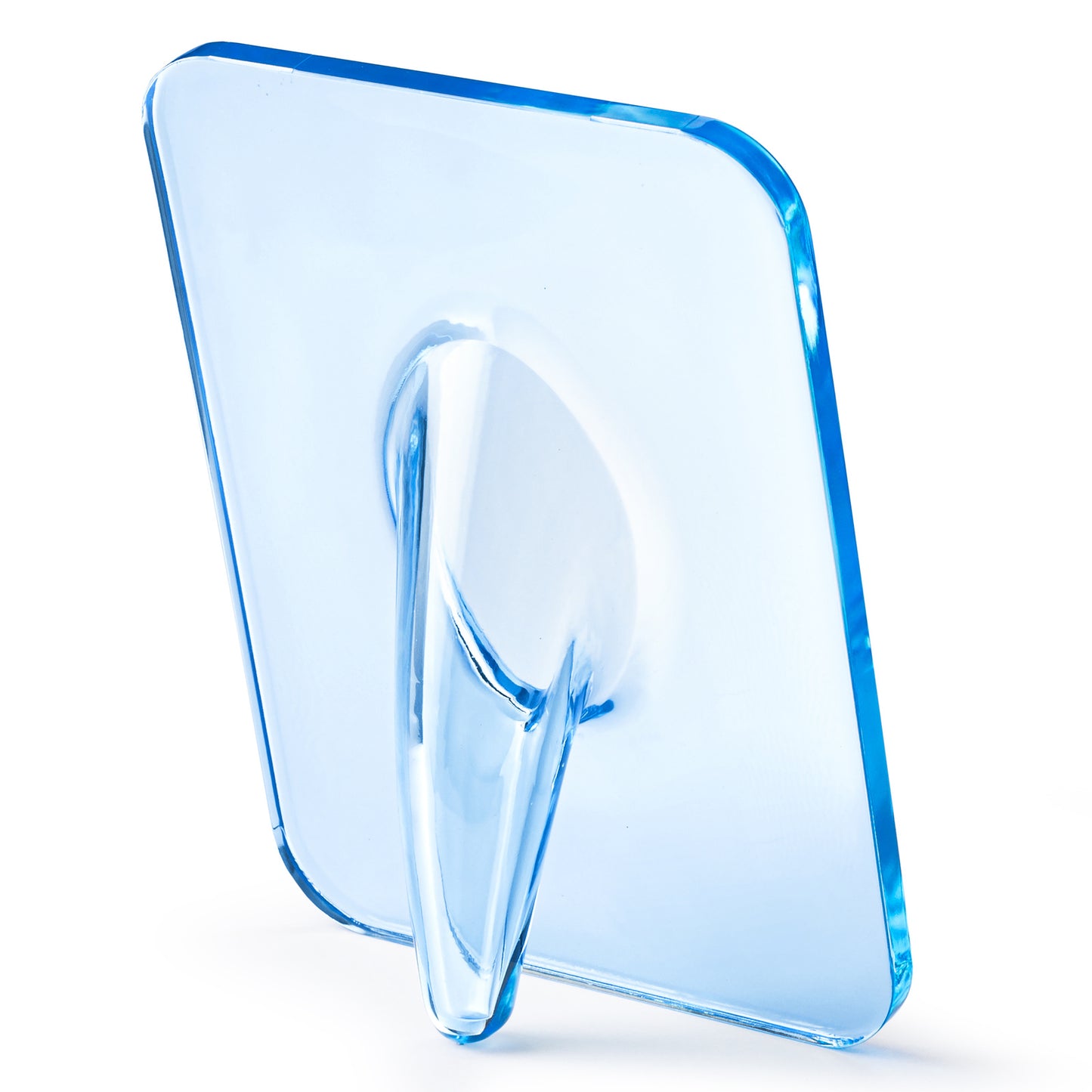 Ziedu rāmja vāze - CAURSPĪDĪGI ZILA