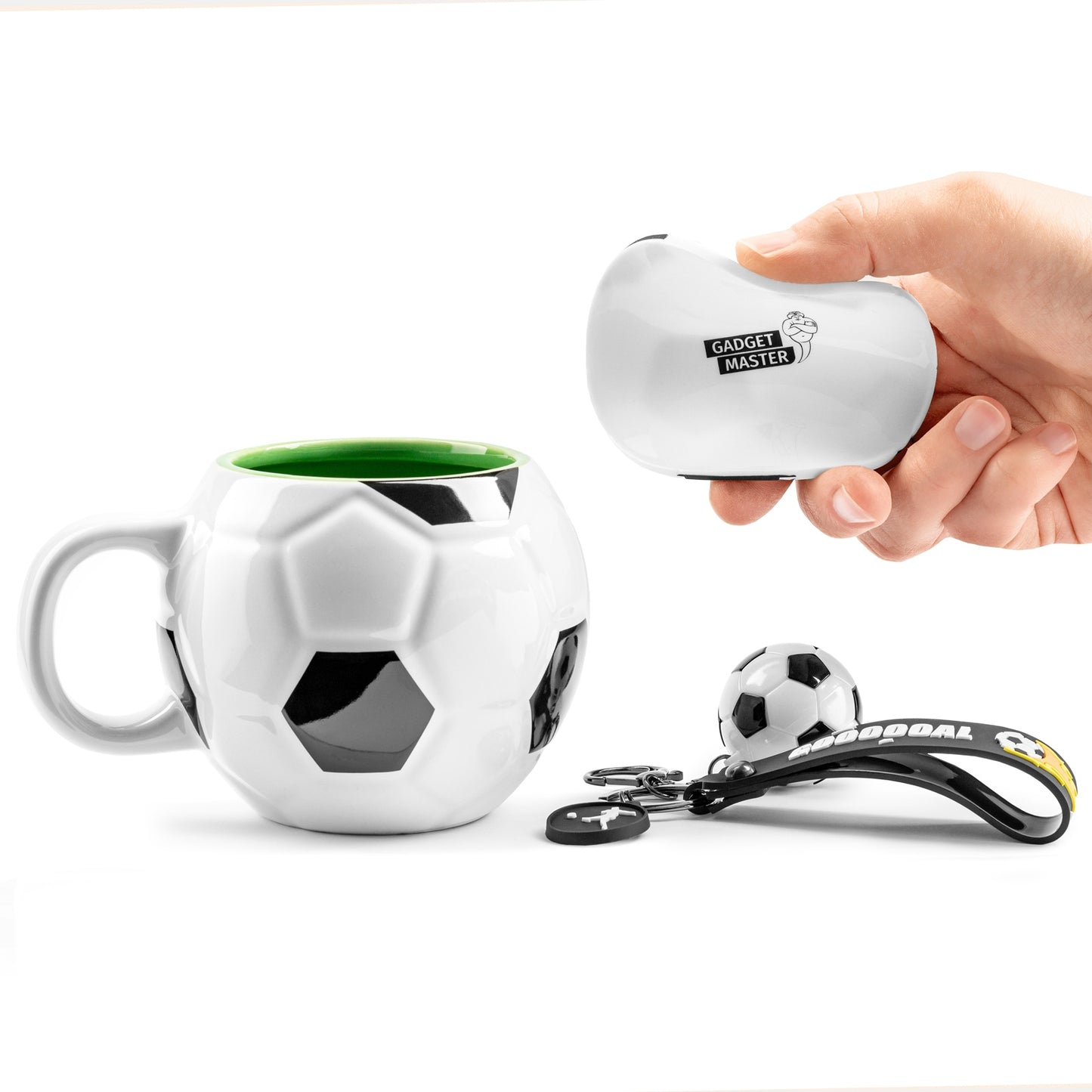 Futbola komplekts - krūze, paliktnis un atslēgu piekariņš