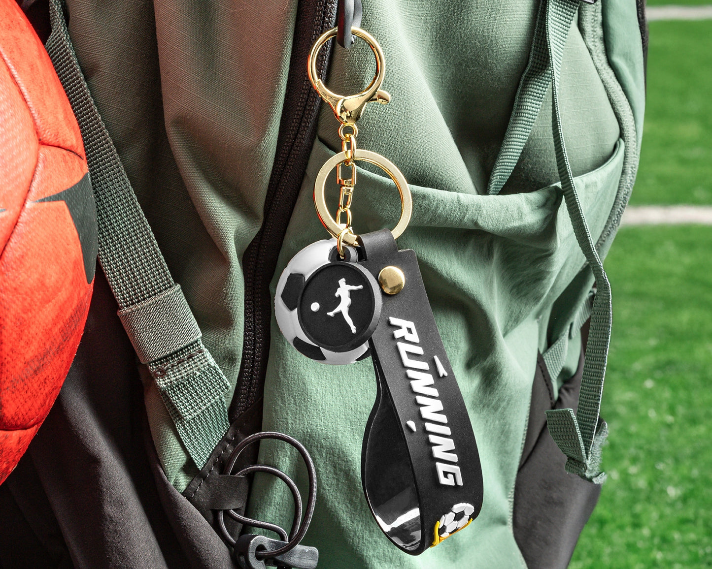 FUTBOLA 3D atslēgu piekariņš