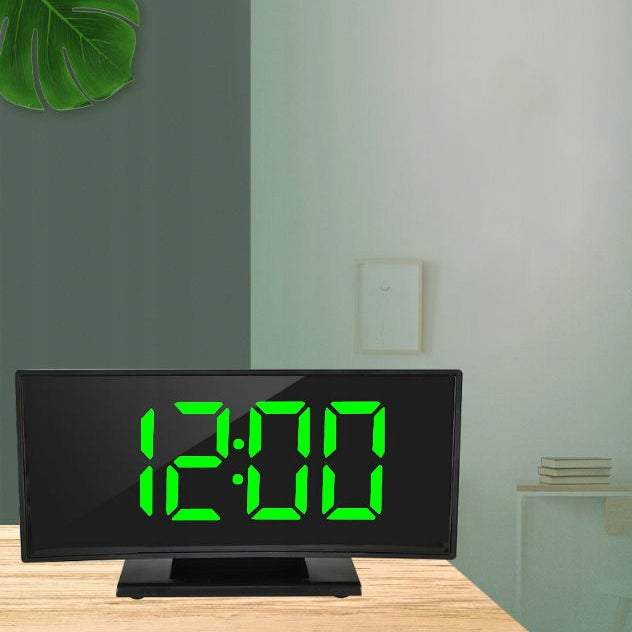 Elektroniskais pulkstenis spogulis