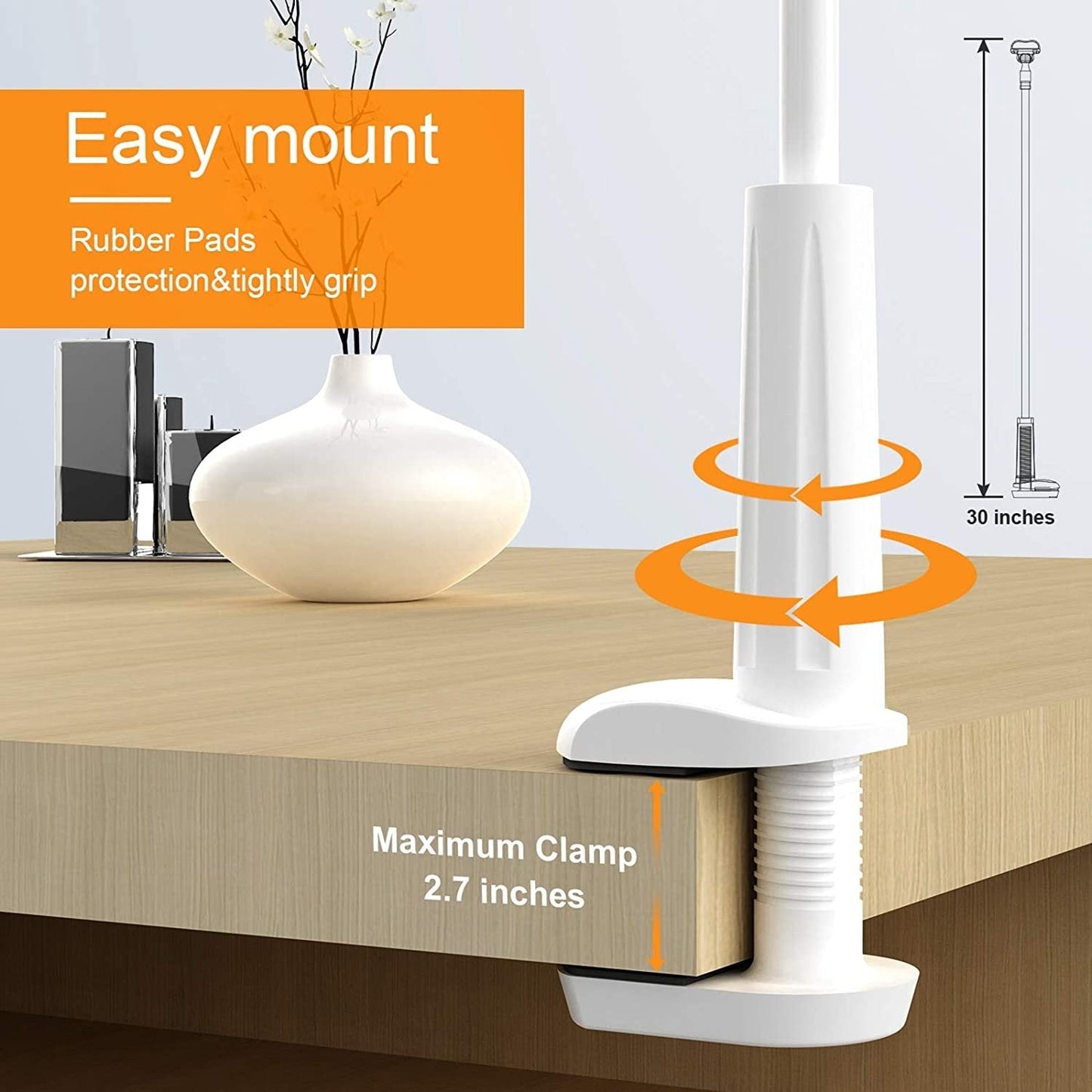 Multifunkcionālais turētājs tālrunim vai planšetdatoram elastīgs