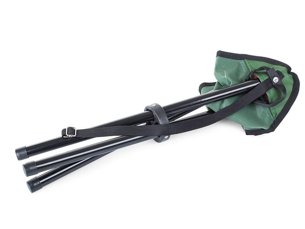 Saliekamais krēsls kempingam - tūrisma taburete