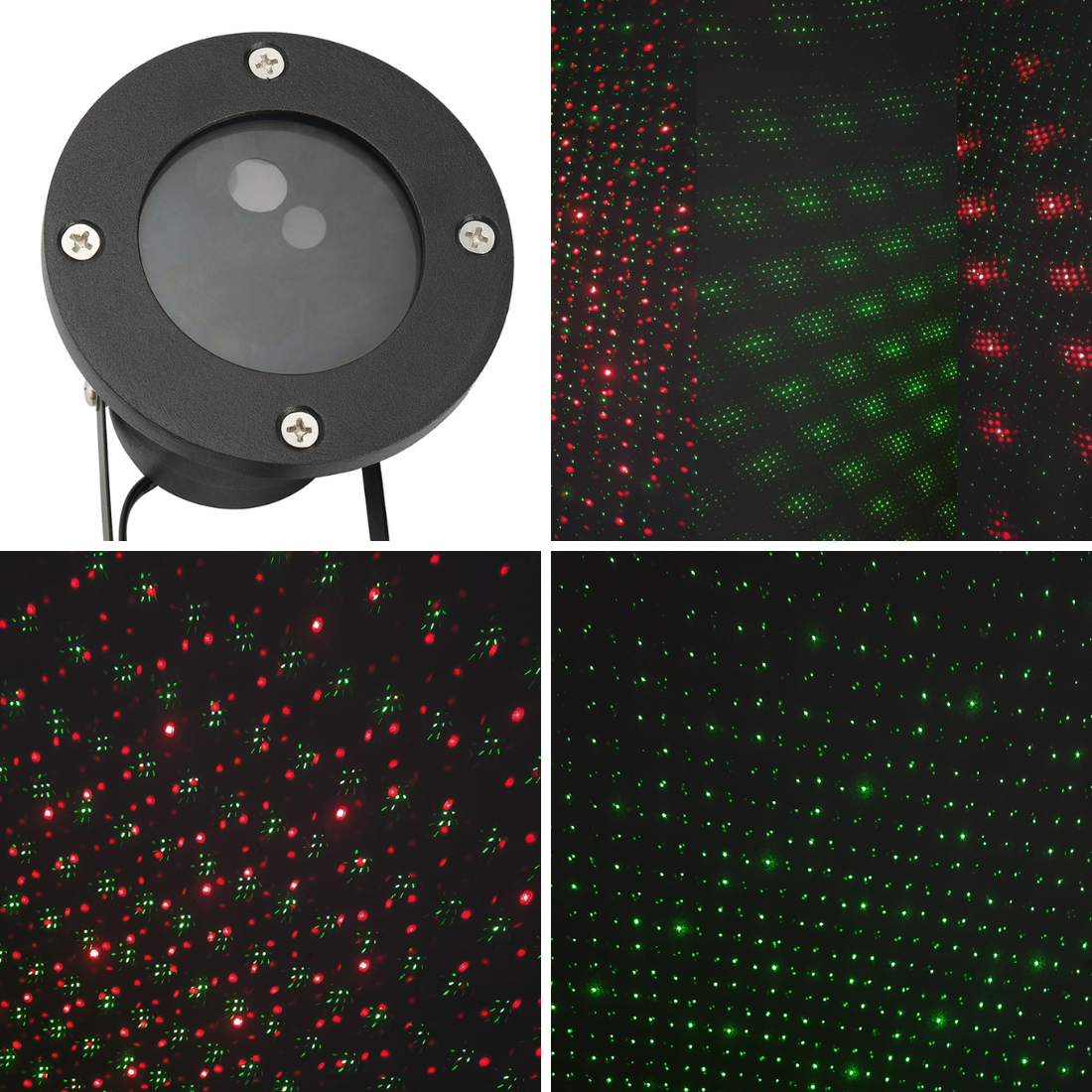 Lāzerprojektors mājai - ziemassvētku gaismas projektors ar pulti