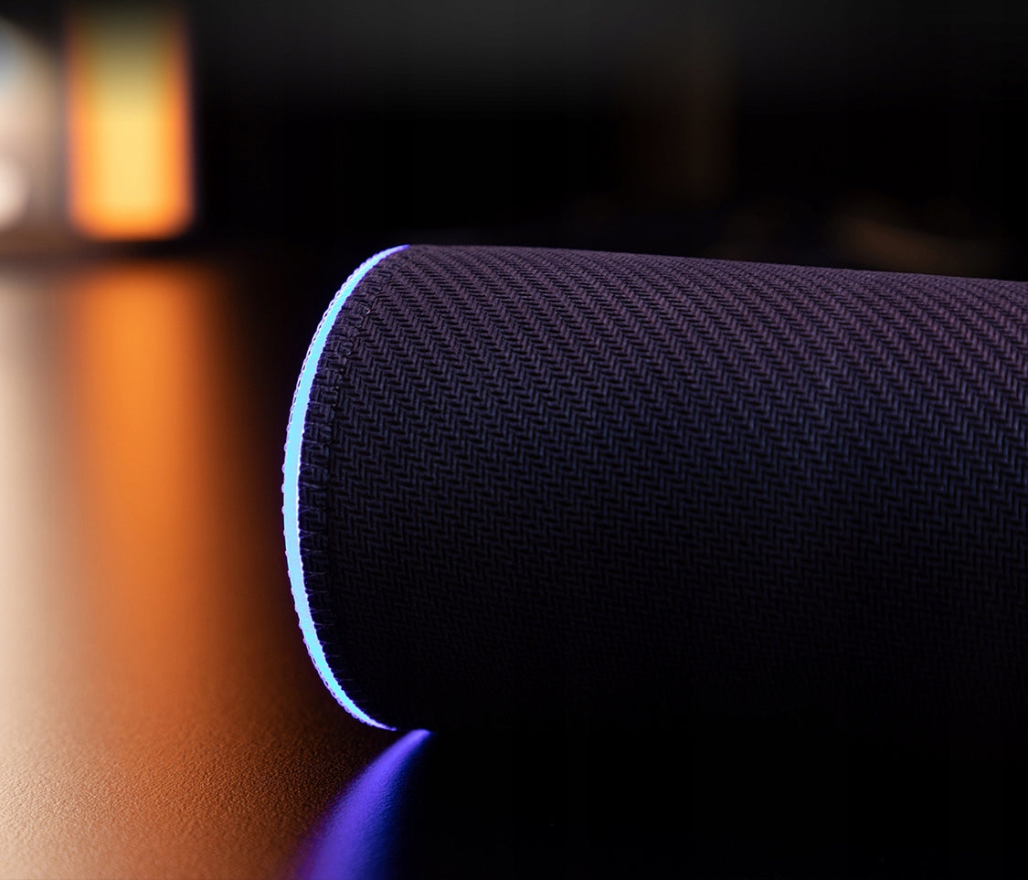 Spēļu peles paliktnis - tīģeris RGB LED 80 x 30cm