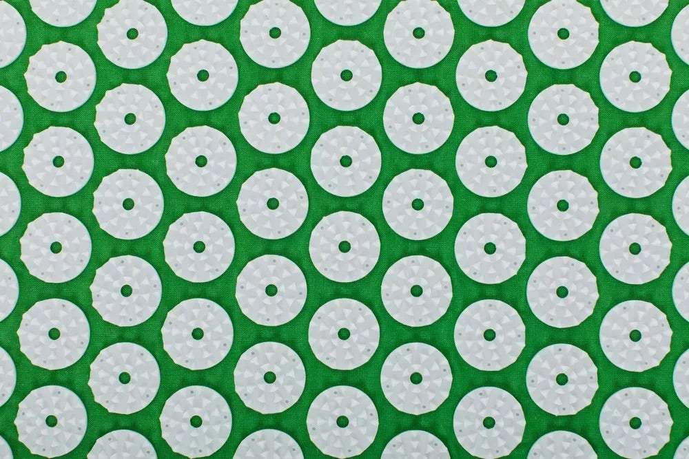 Akupunktūras paklājs un spilvens