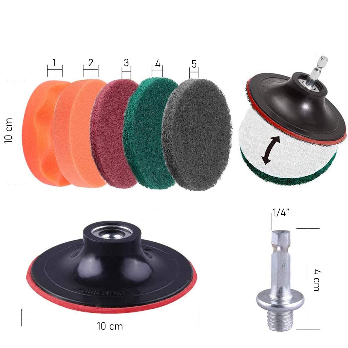 23 TĪRĪŠANAS BIRSTES URBJAM