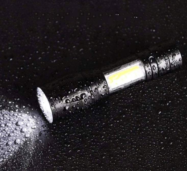 Mini taktiskais kabatas lukturis + kastīte