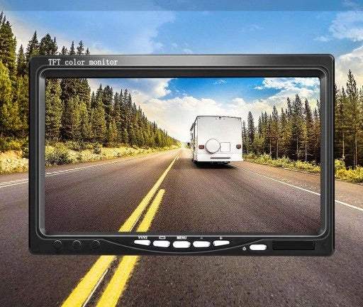 Atpakaļgaitas kamera ar 7 collu monitoru