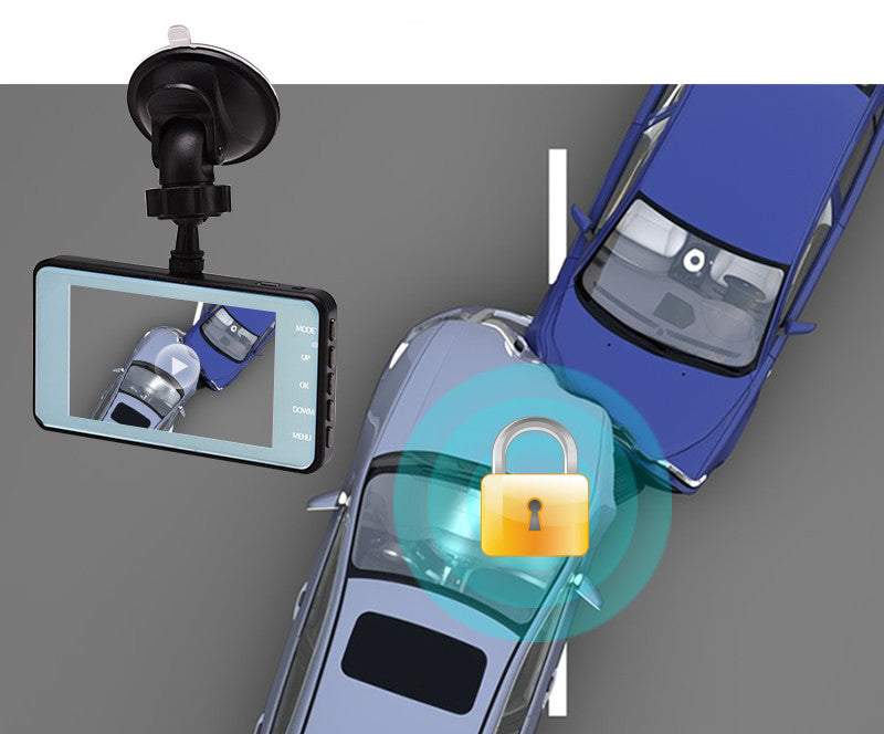 Auto videoreģistrātors ar atpakaļgaitas kameru