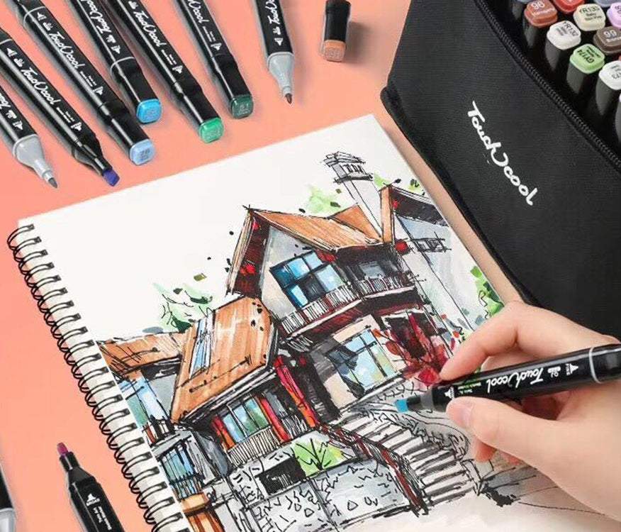 Marķieru komplekts 40 gab. ar somu