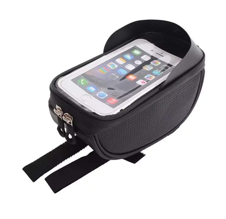 Ūdensizturīgs telefona turētājs-soma velosipēda stūrei