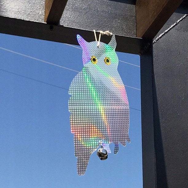 Putnu atbaidītājs “Pūce” hologrāfisks