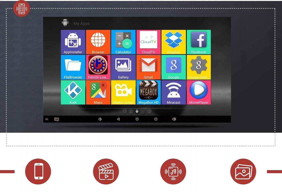 Smart TV adapteris televizoram