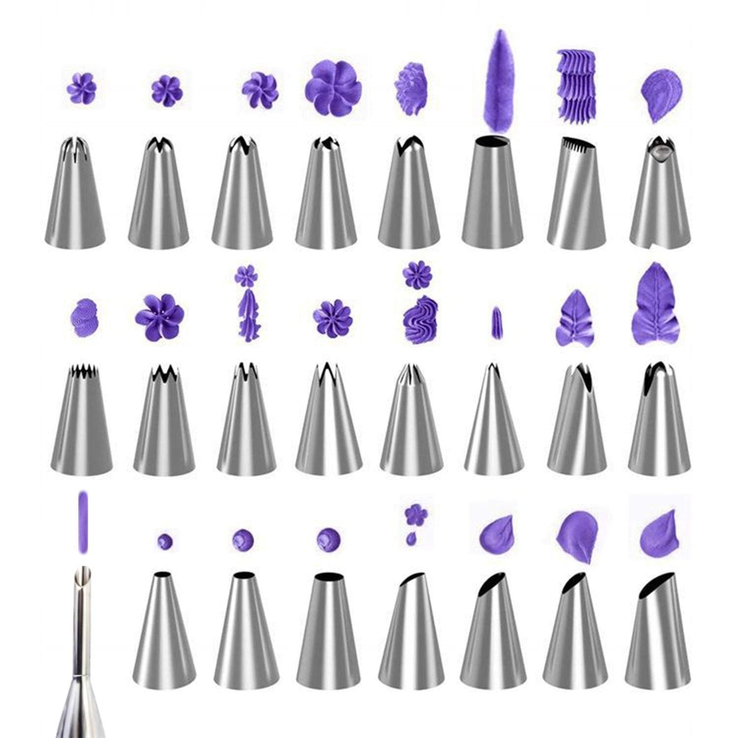 Kūku dekorēšanas instrumentu komplekts 31 gab.