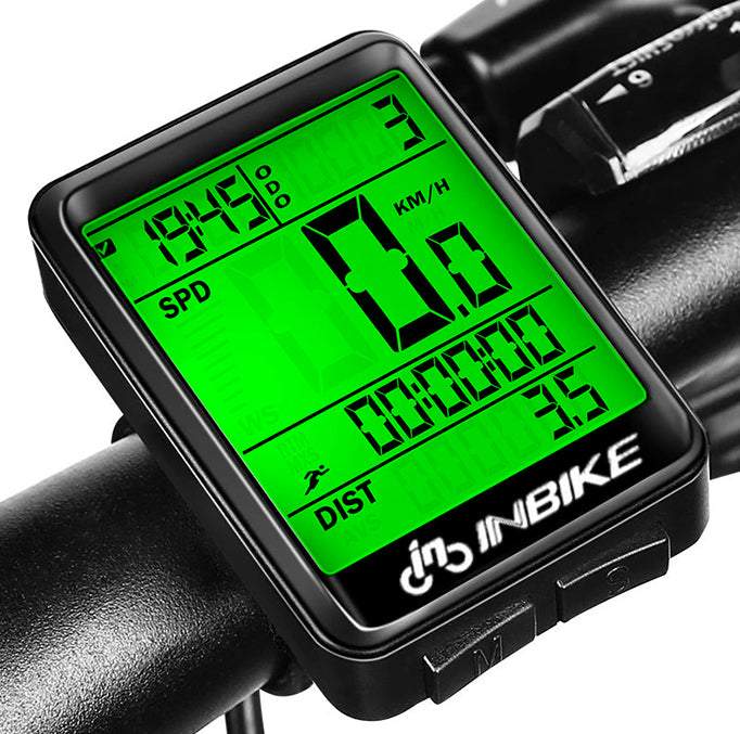 Bezvadu velosipēda spidometrs