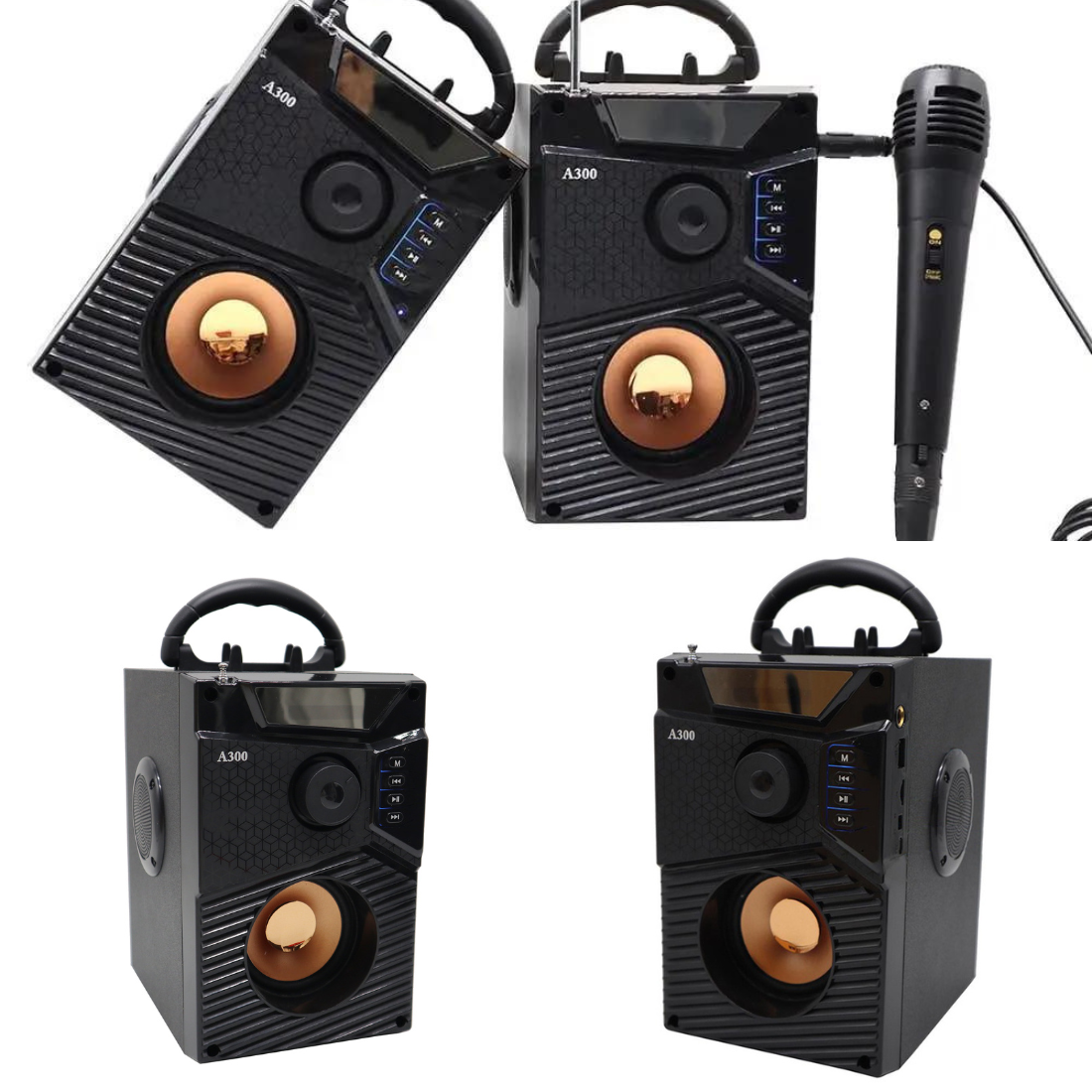 Bezvadu bluetooth skaļrunis/radio