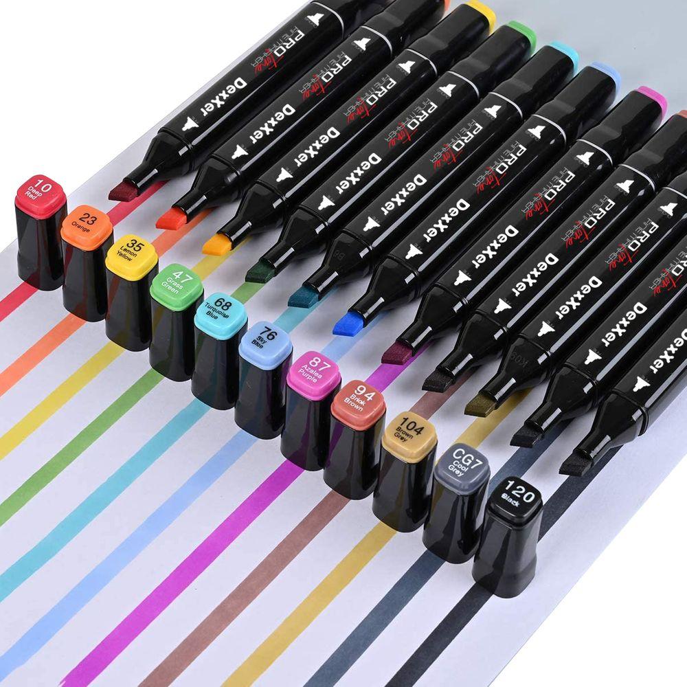 Marķieru komplekts 168 gabali