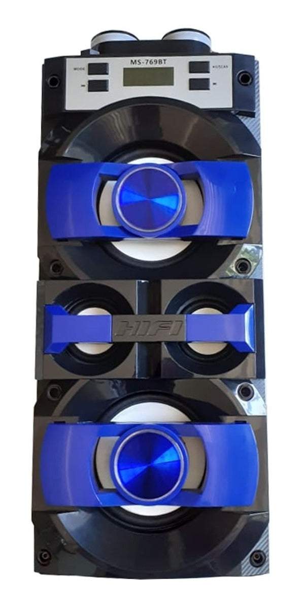 Bezvadu portatīvais bluetooth karaoke skaļrunis