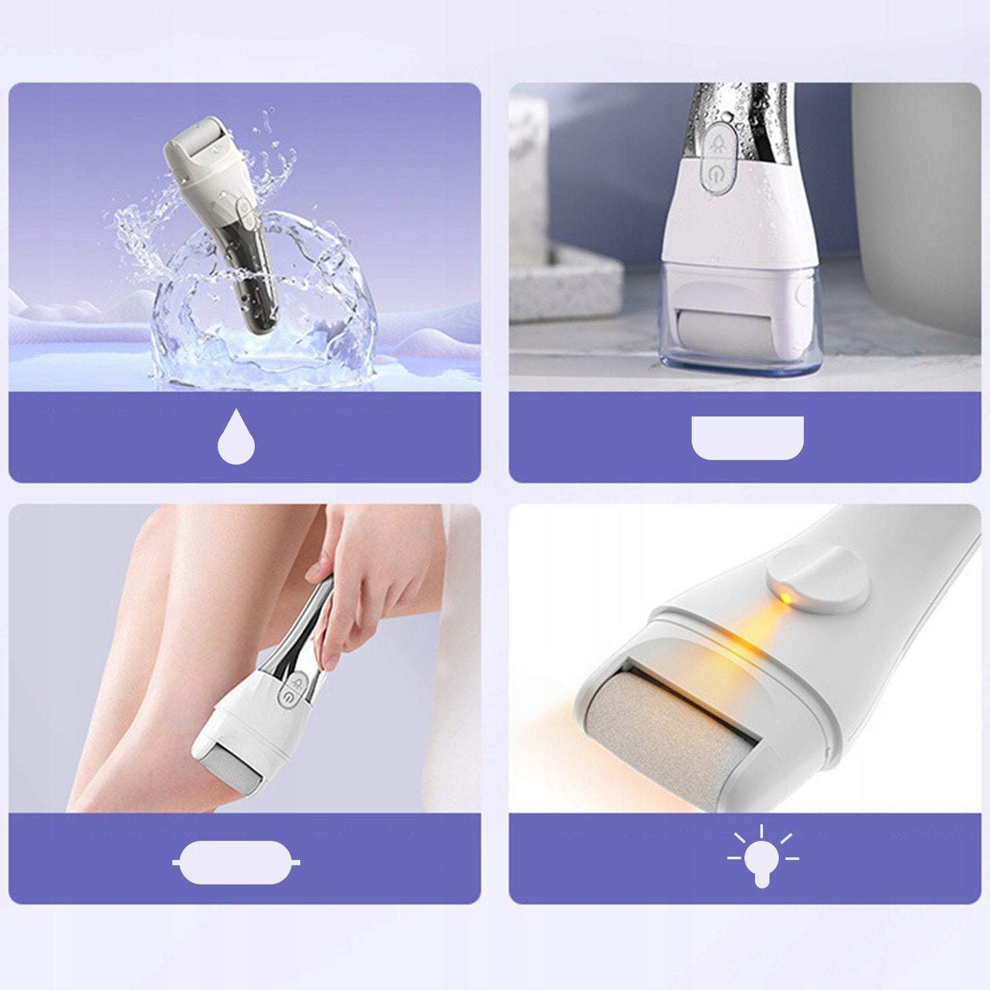 Pēdu vīles komplekts