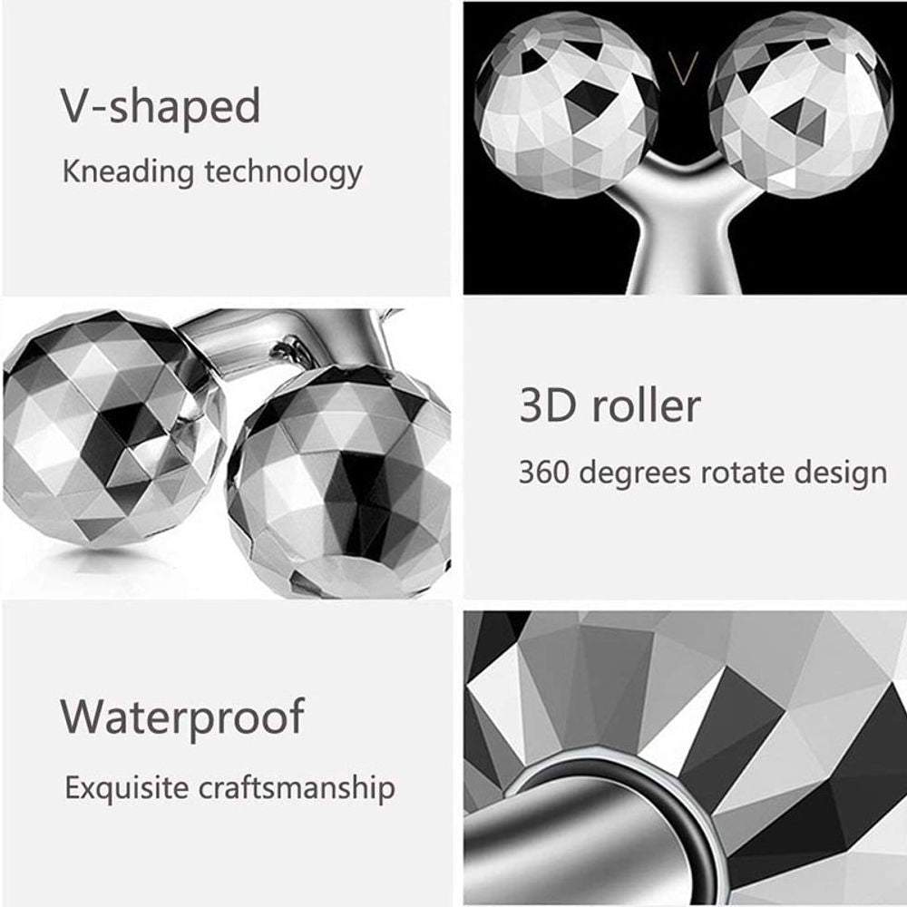 3D sejas rullītis sejas masieris