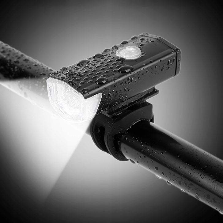 Velosipēda lukturi priekšējais + aizmugurējais