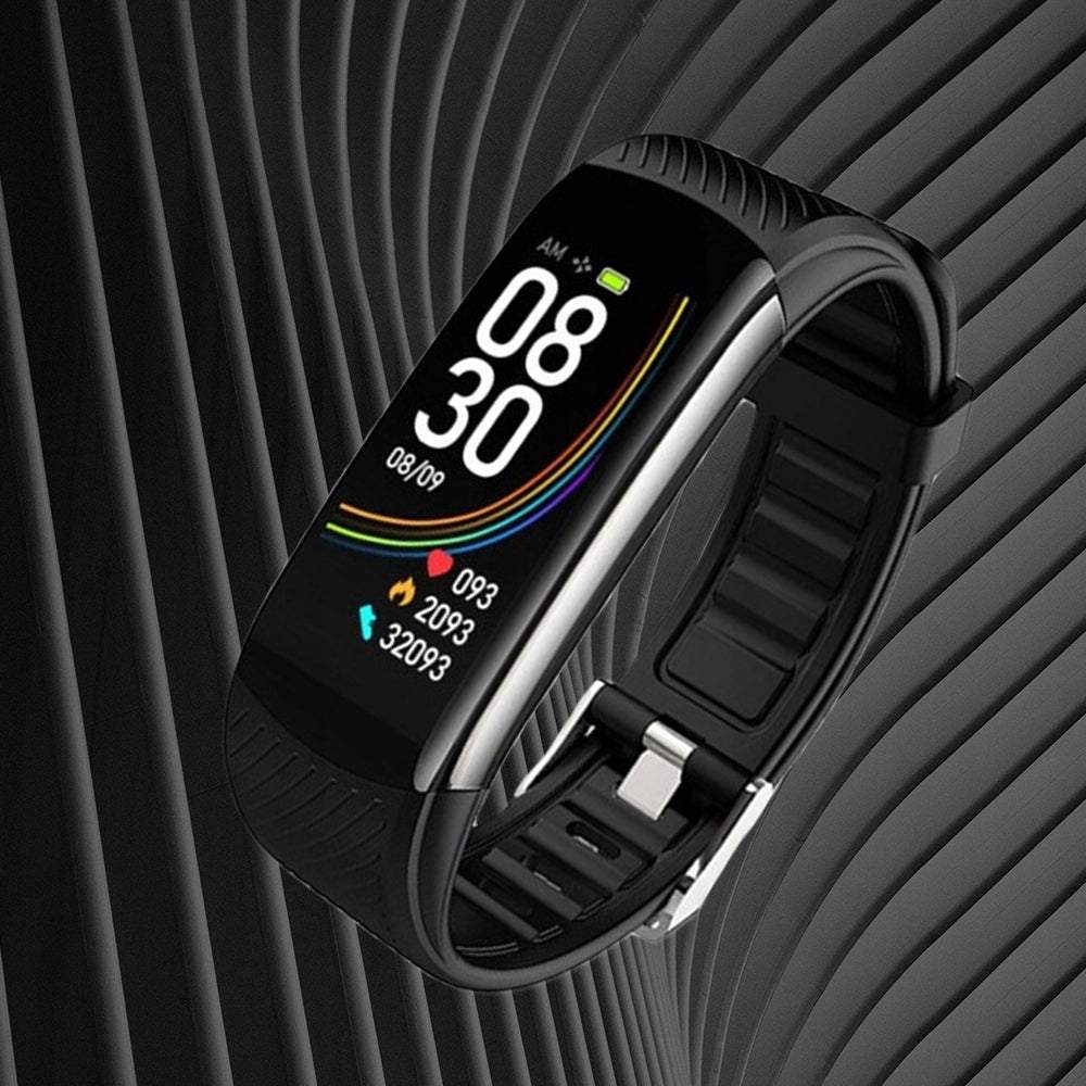 Ūdensizturīga viedaproce,pedometrs, miega analīze, pulsa mērītājs