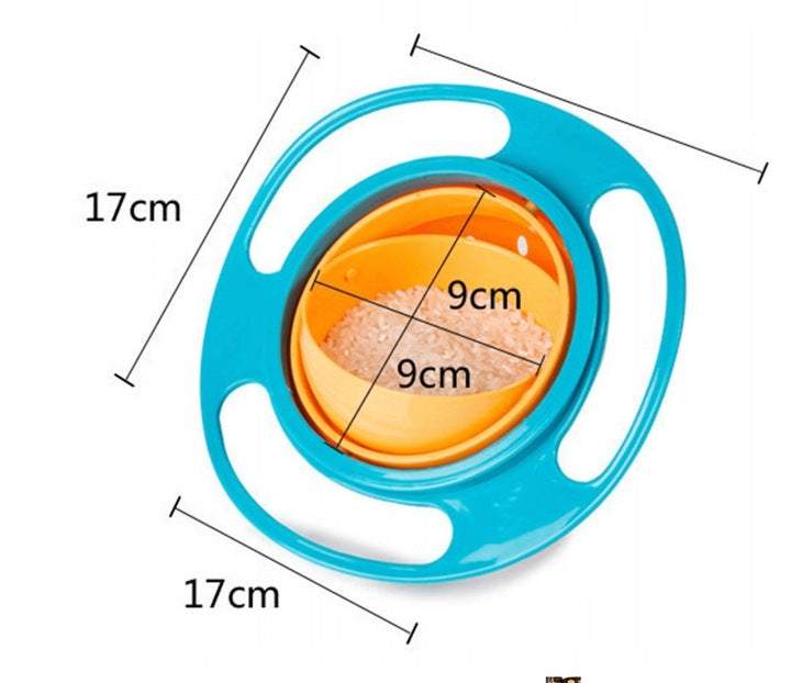 Neizgāžams trauks bērniem ar giroskopu