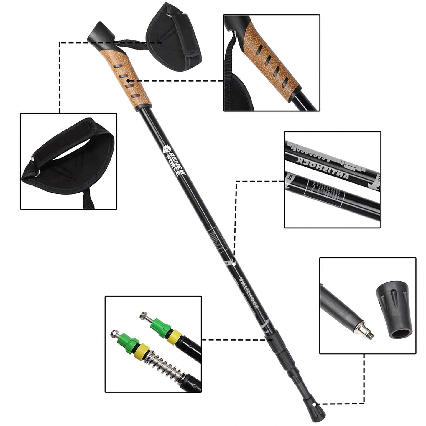 Nūjošanas nūju komplekts