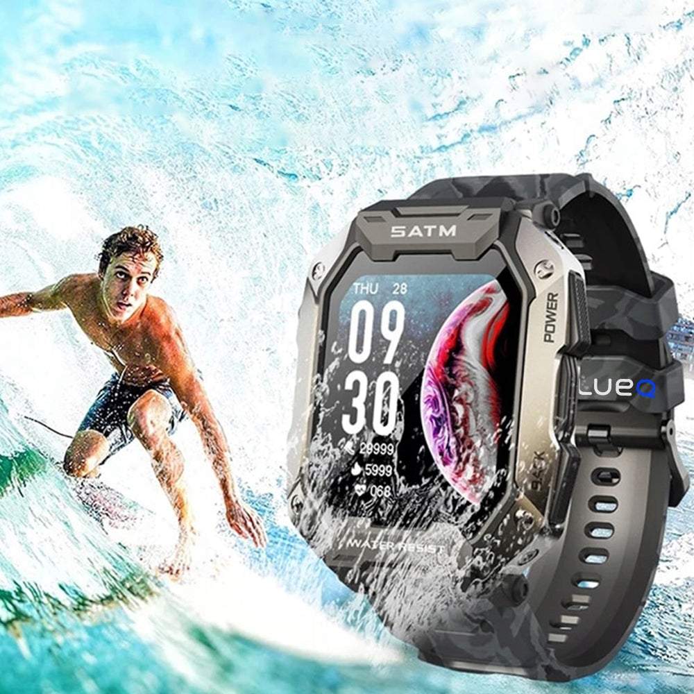 Viedpulkstenis SMART WATCH ARMY ūdensizturīgs, pedometrs, miega kontrole.