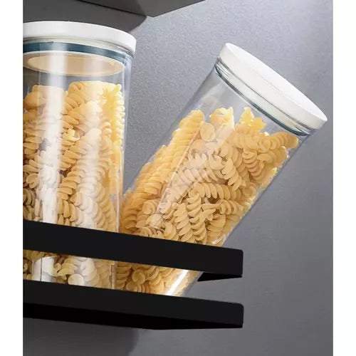 Vannas istabas plauktiņš, melns