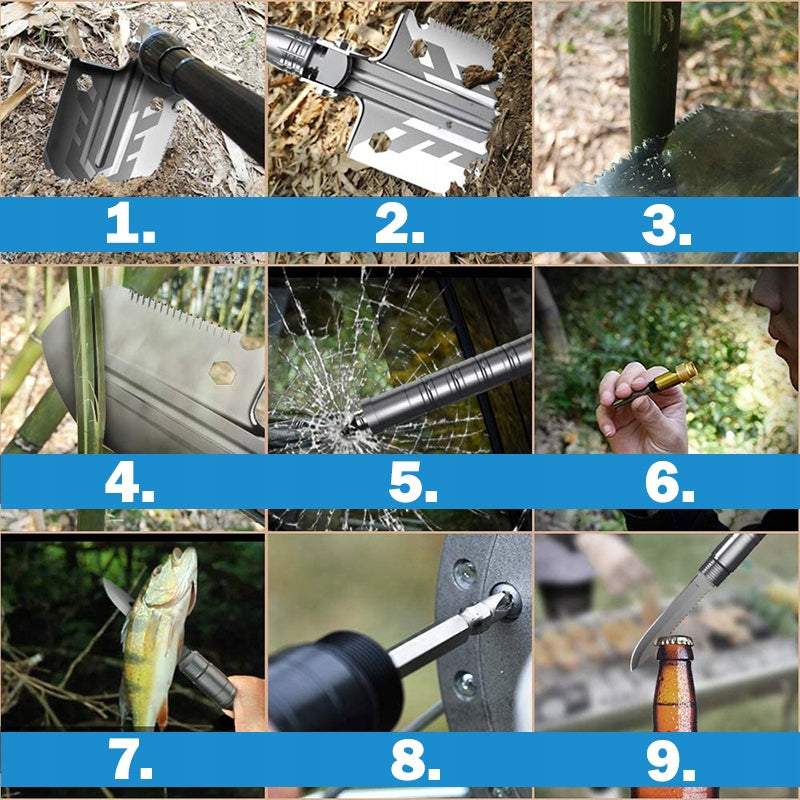 Saliekama lāpsta, taktiskā sapieru lāpsta 16 vienā