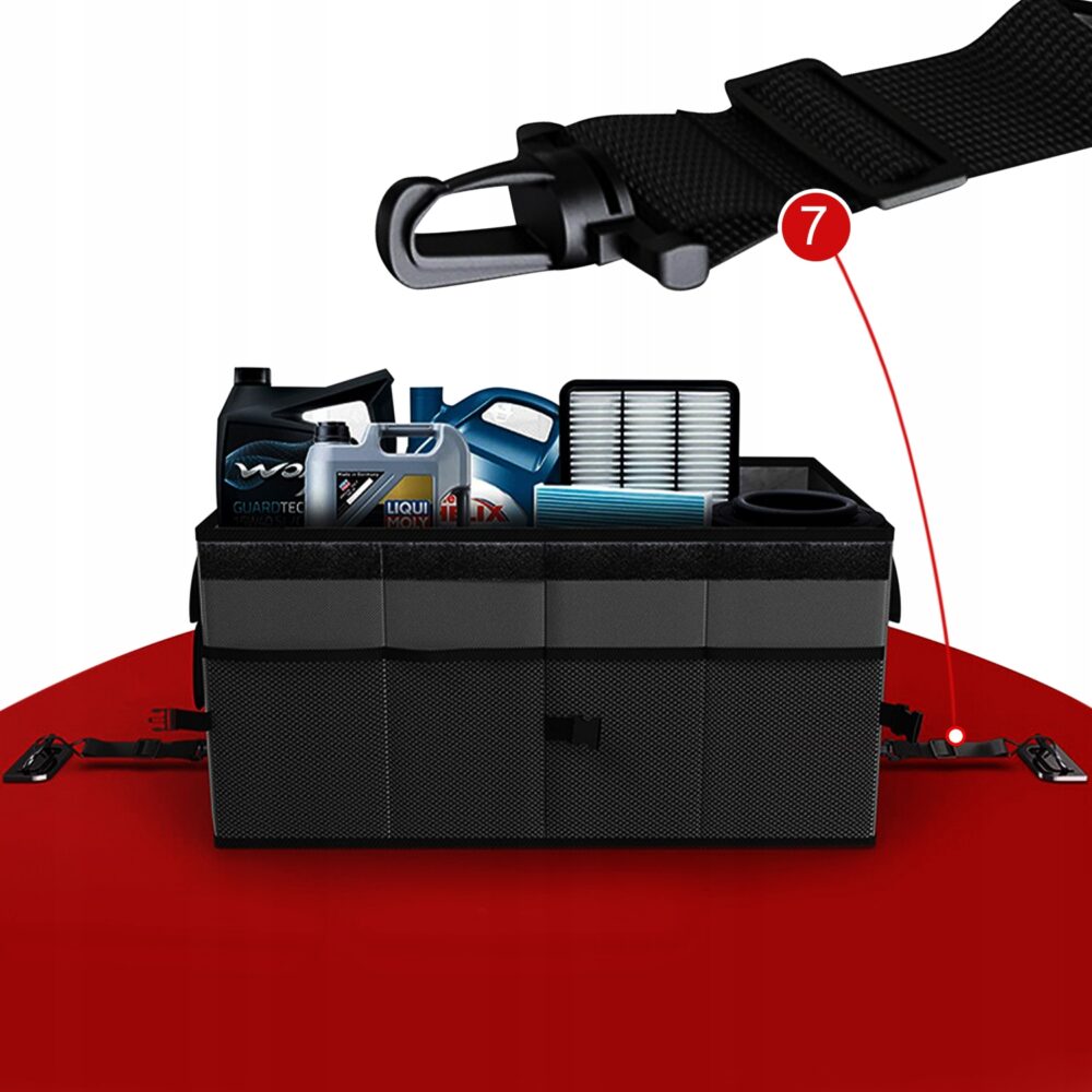 Slēgts bagāžas organizētājs