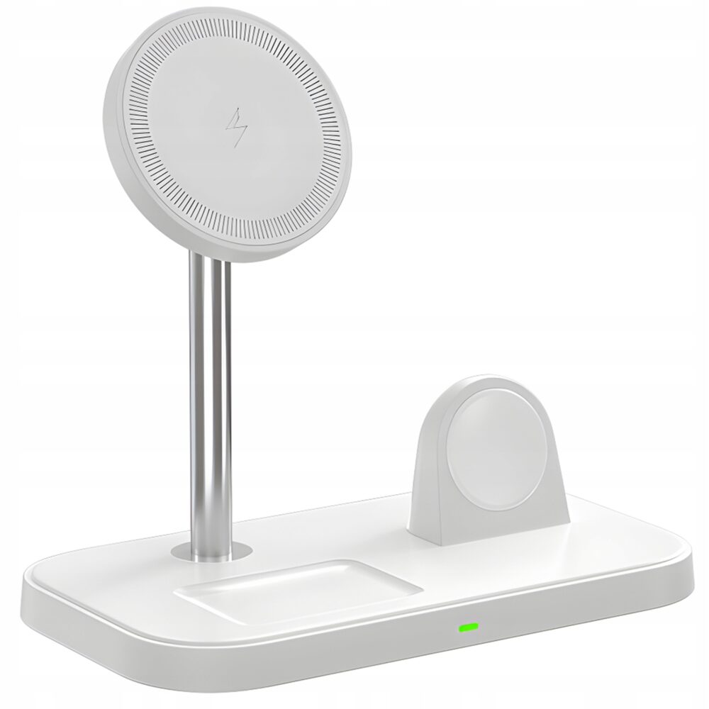 3in1 uzlādes stacija ZHX-CW01 balta