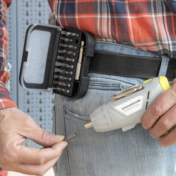 Elektriskais skrūvgriezis ar piederumiem