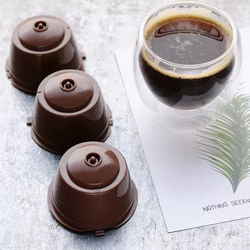 Atkārtoti lietojamās kafijas kapsulas - 6 gab