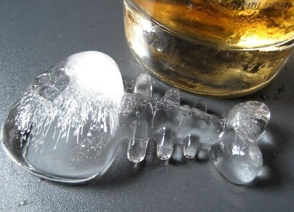 Ledus forma "Zivju kauli", melna.