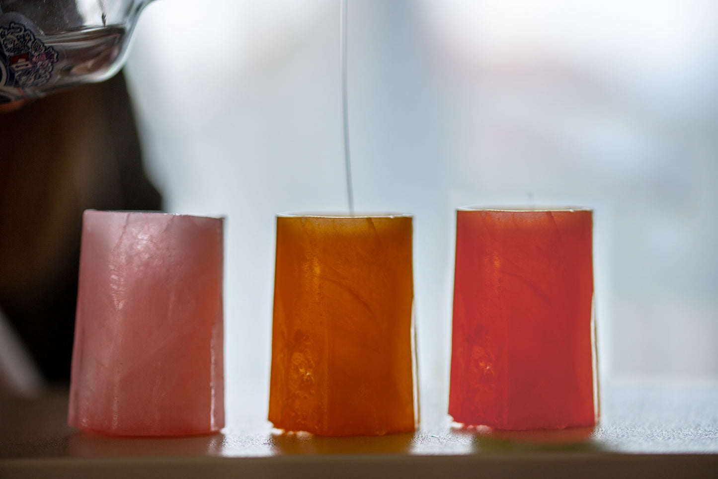 Ledus forma mazās glazītes