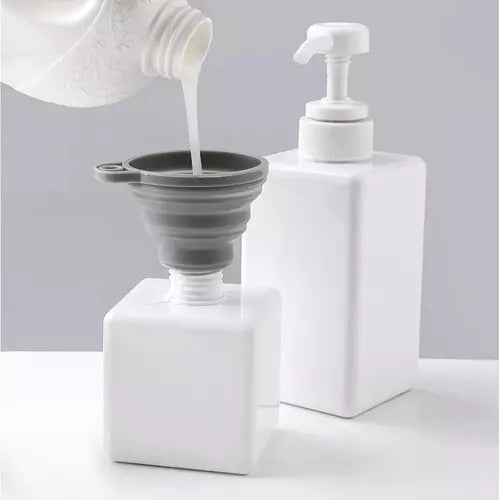 Saliekamā silikona piltuve