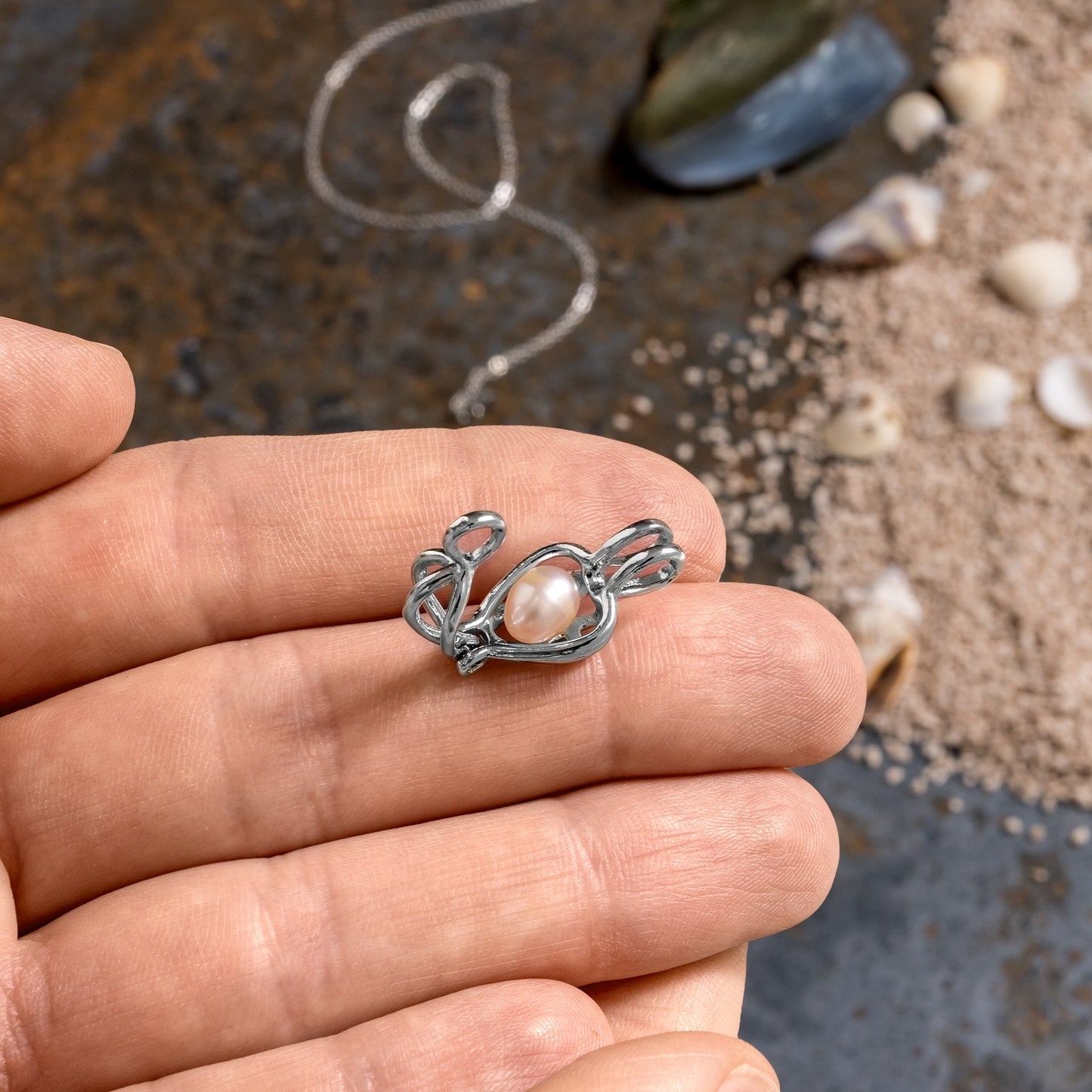 Pērles kaklarota dažādu krāsu