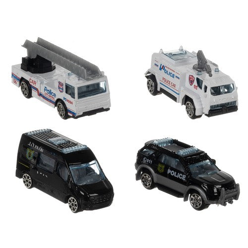 Policijas lidmašīna - autostāvvieta