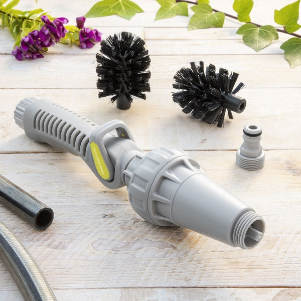 Rotējoša birste šļūtenēm