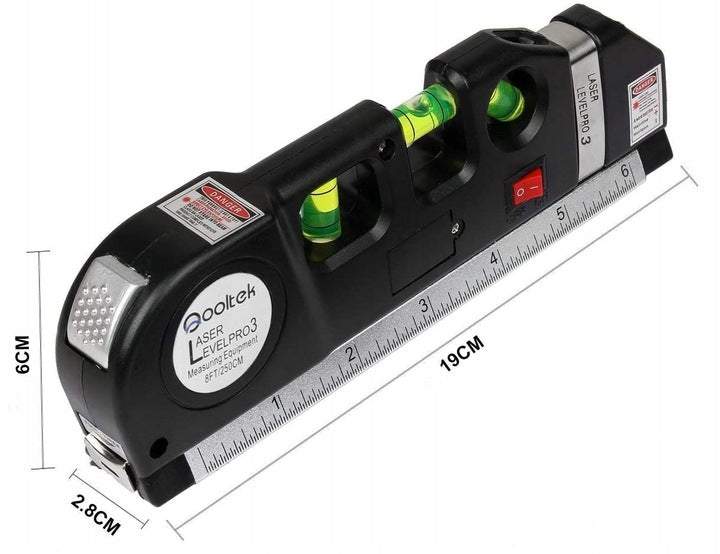 LED lāzera līmeņrādis 250cm