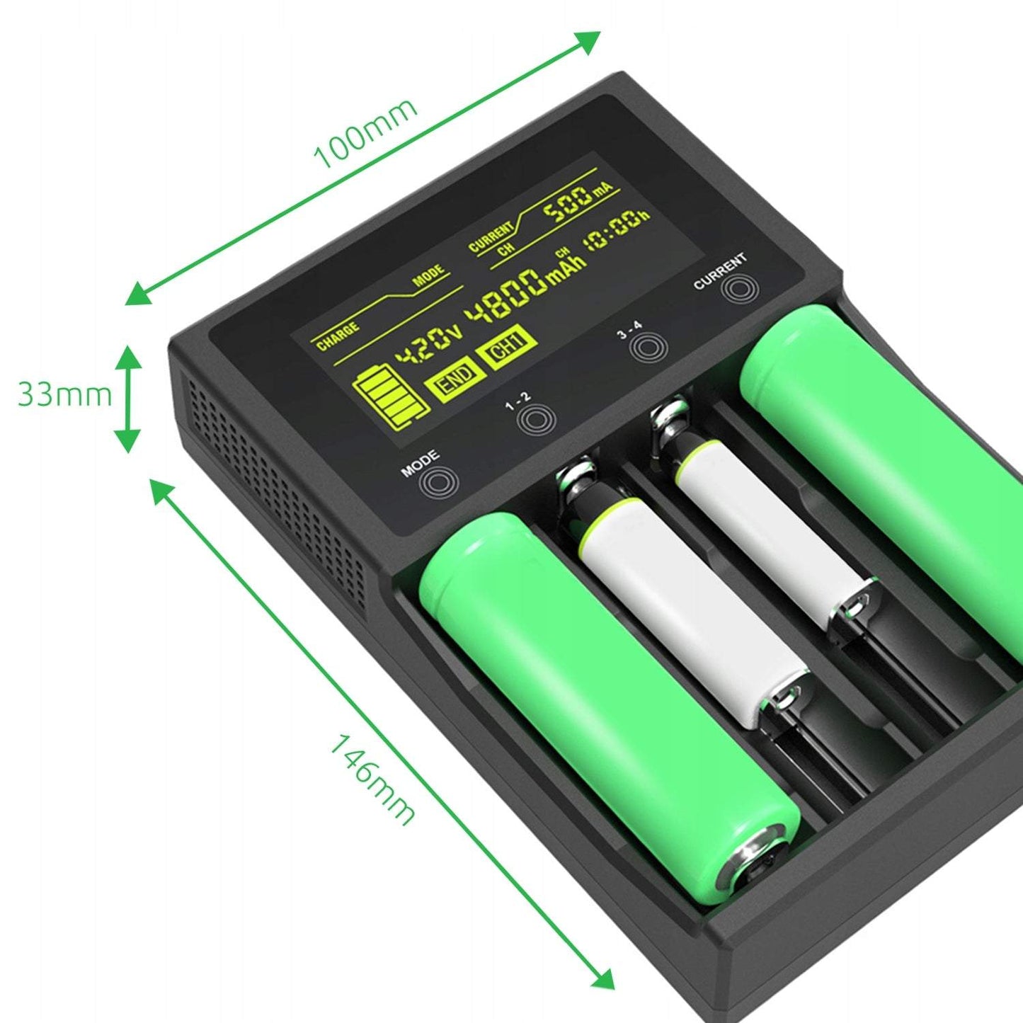 Gudrais, skārienjutīgais akumulatora lādētājs