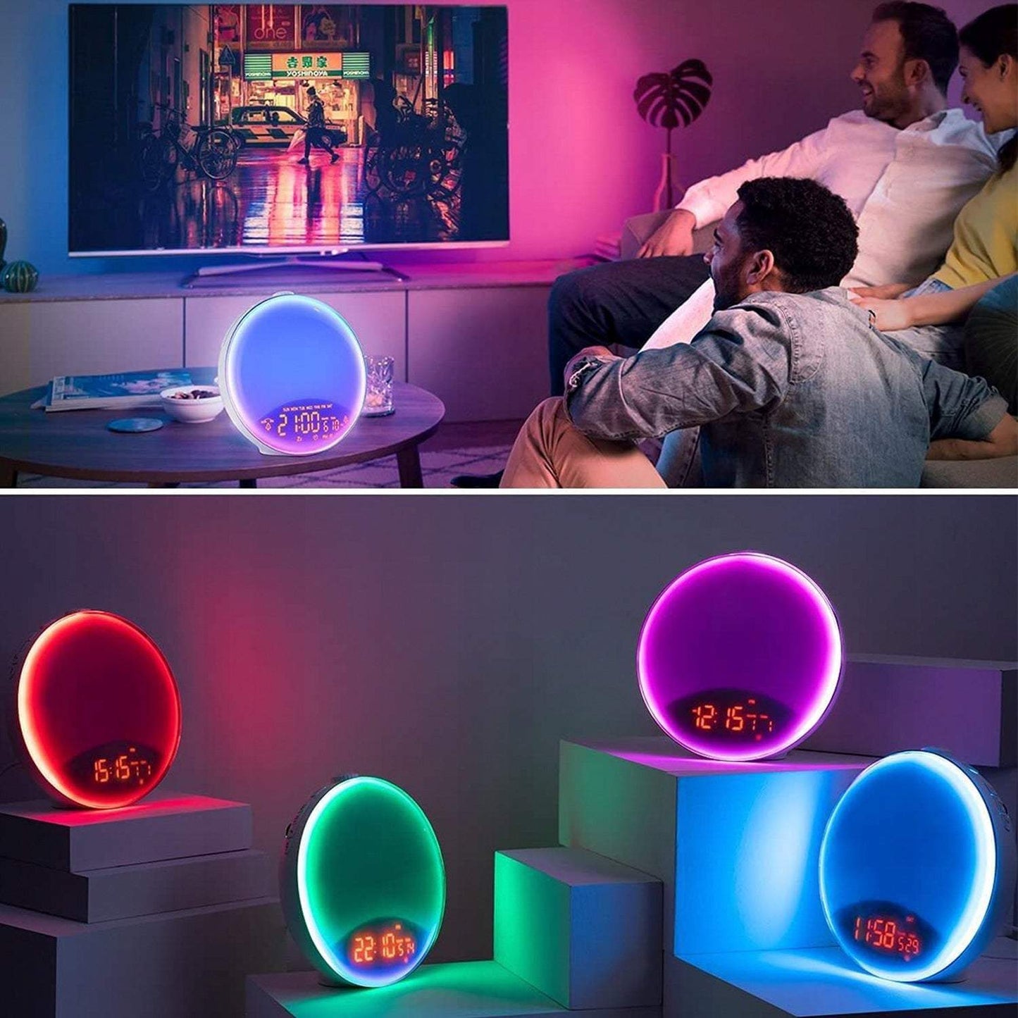 Saulrieta pulkstenis – modinātājs