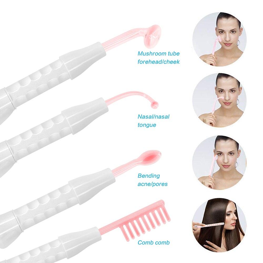 Darsonvāls, augstfrekvences ierīce, ar 4 maināmiem uzgaļiem