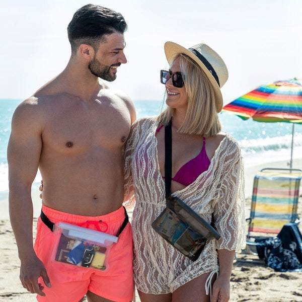 Ūdensizturīga jostas soma ar regulējamu jostu 2 gab