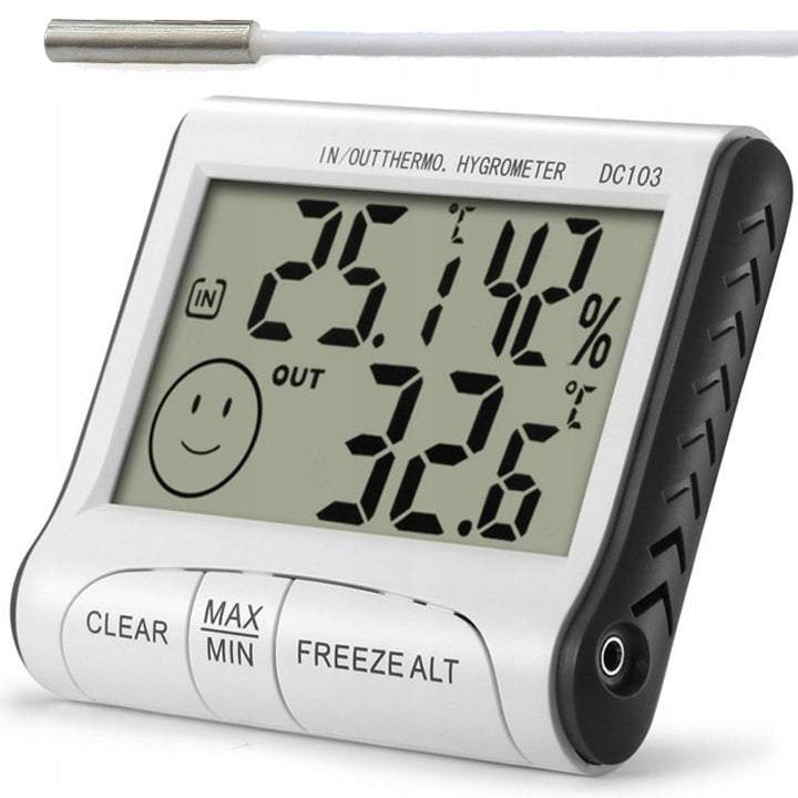 Digitālā laikapstākļu stacija ar ārējo sensoru - meteostacija ar 8050 zondi